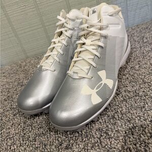 Under Armour White Athletic Shoes
